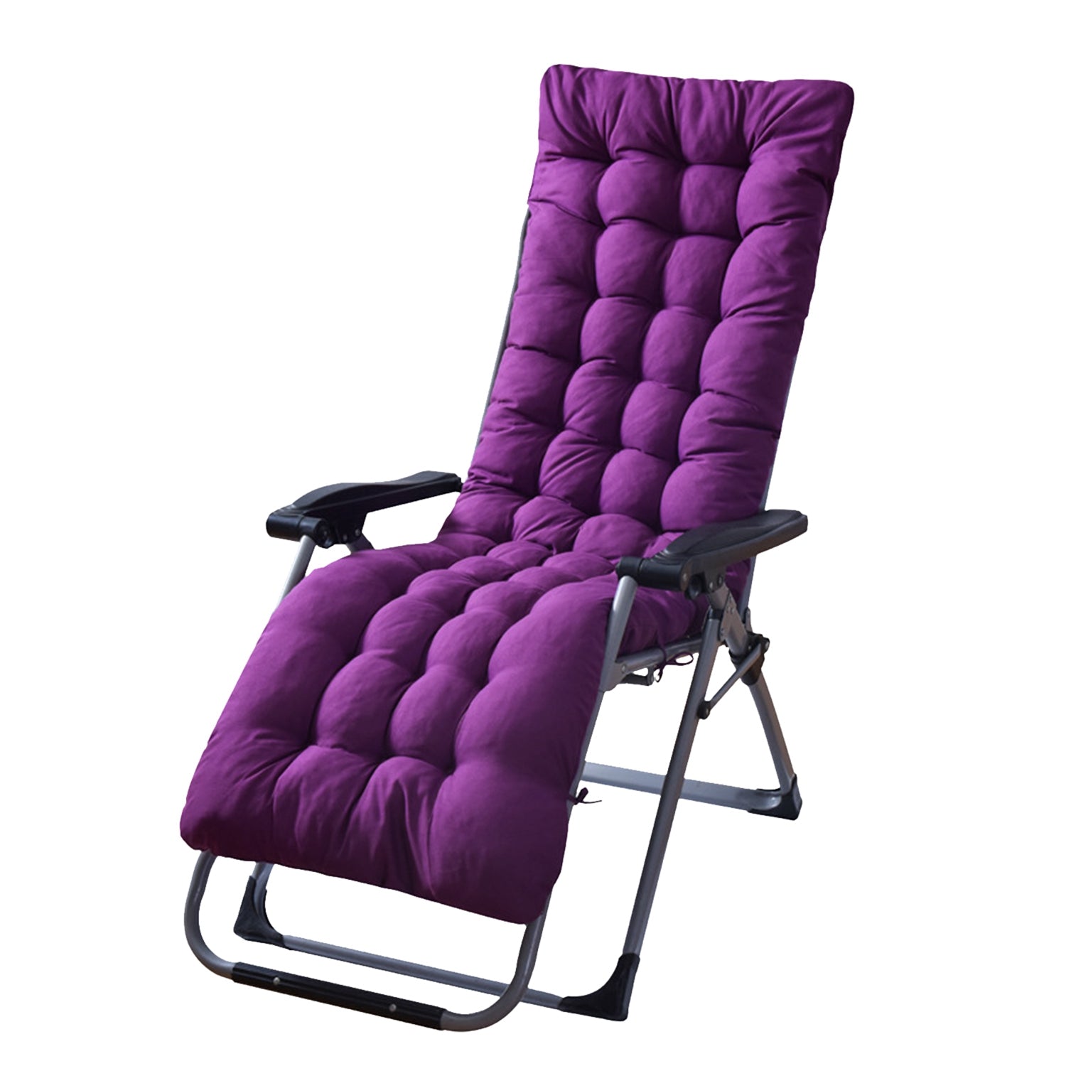 67X22In or 71X22In Size Options Chaise Lounger Cushion Recliner Rocking Chair Sofa Mat Deck Chair Cushion
