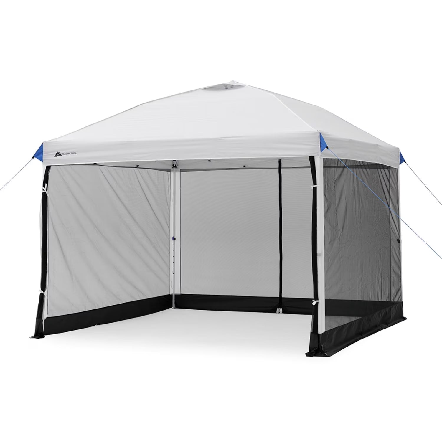 Canopy Mesh Curtain Accessory with Zippered Walls for 10' X 10' Canopy