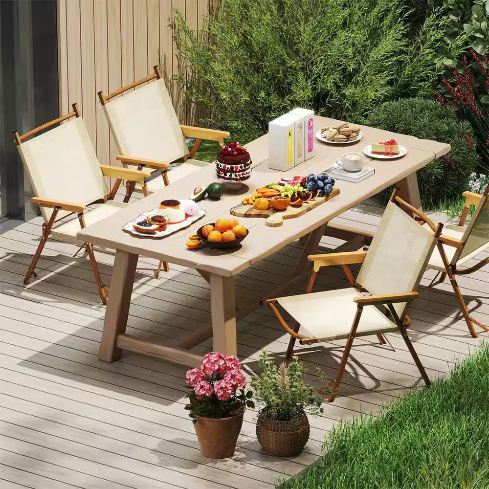 2-Pack Folding Camping Chairs Lightweight Fabric Lawn Chairs with Heavy Duty Aluminum Frame