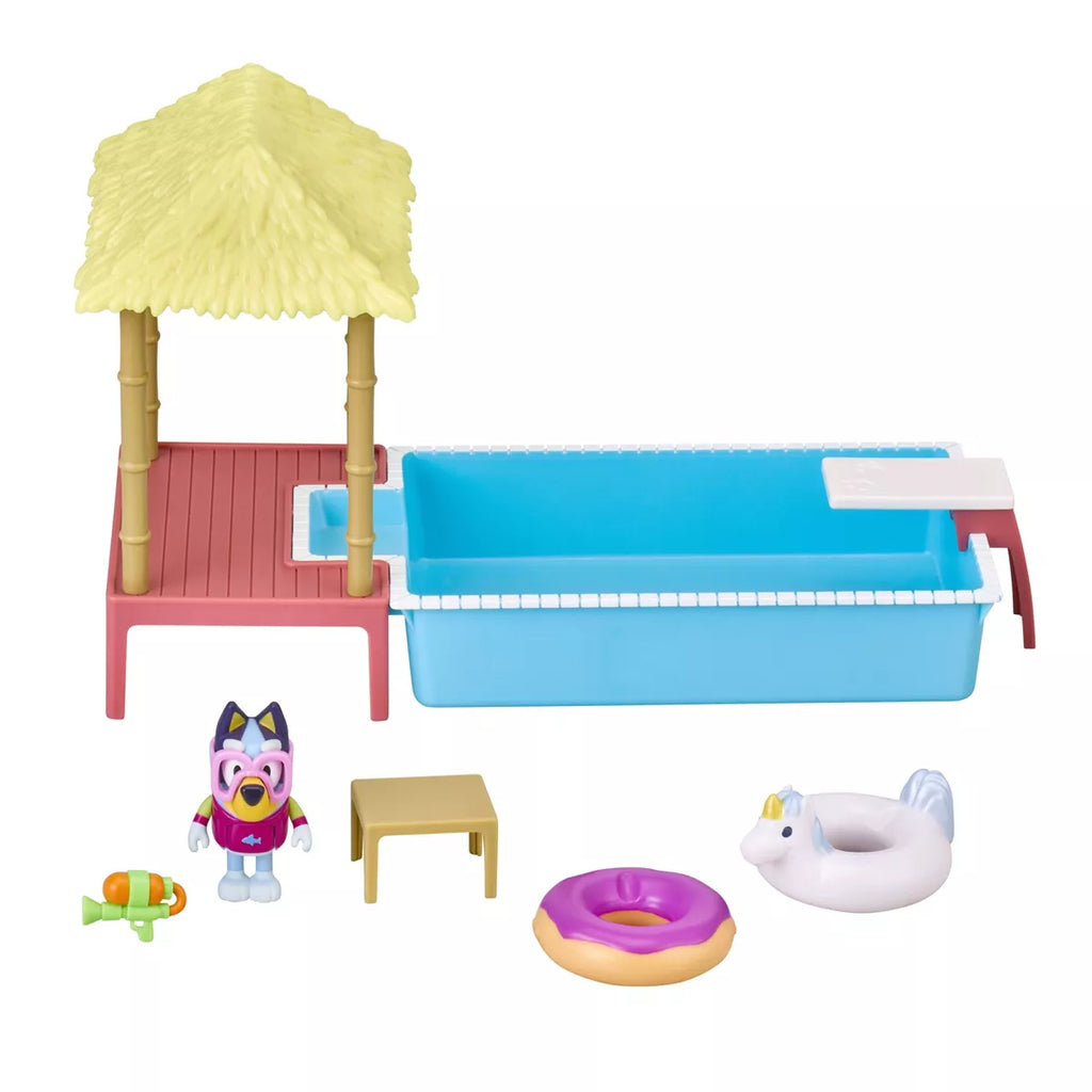 Bluey Pool Time Playset