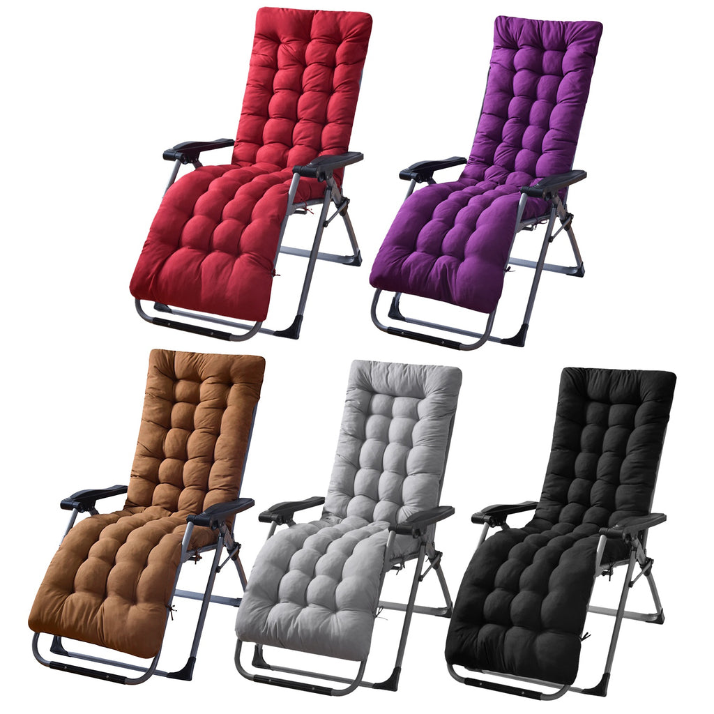 67X22In or 71X22In Size Options Chaise Lounger Cushion Recliner Rocking Chair Sofa Mat Deck Chair Cushion
