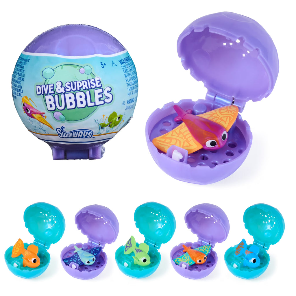 Dive & Surprise Bubbles: Collectible Toys for Ages 5 and Up