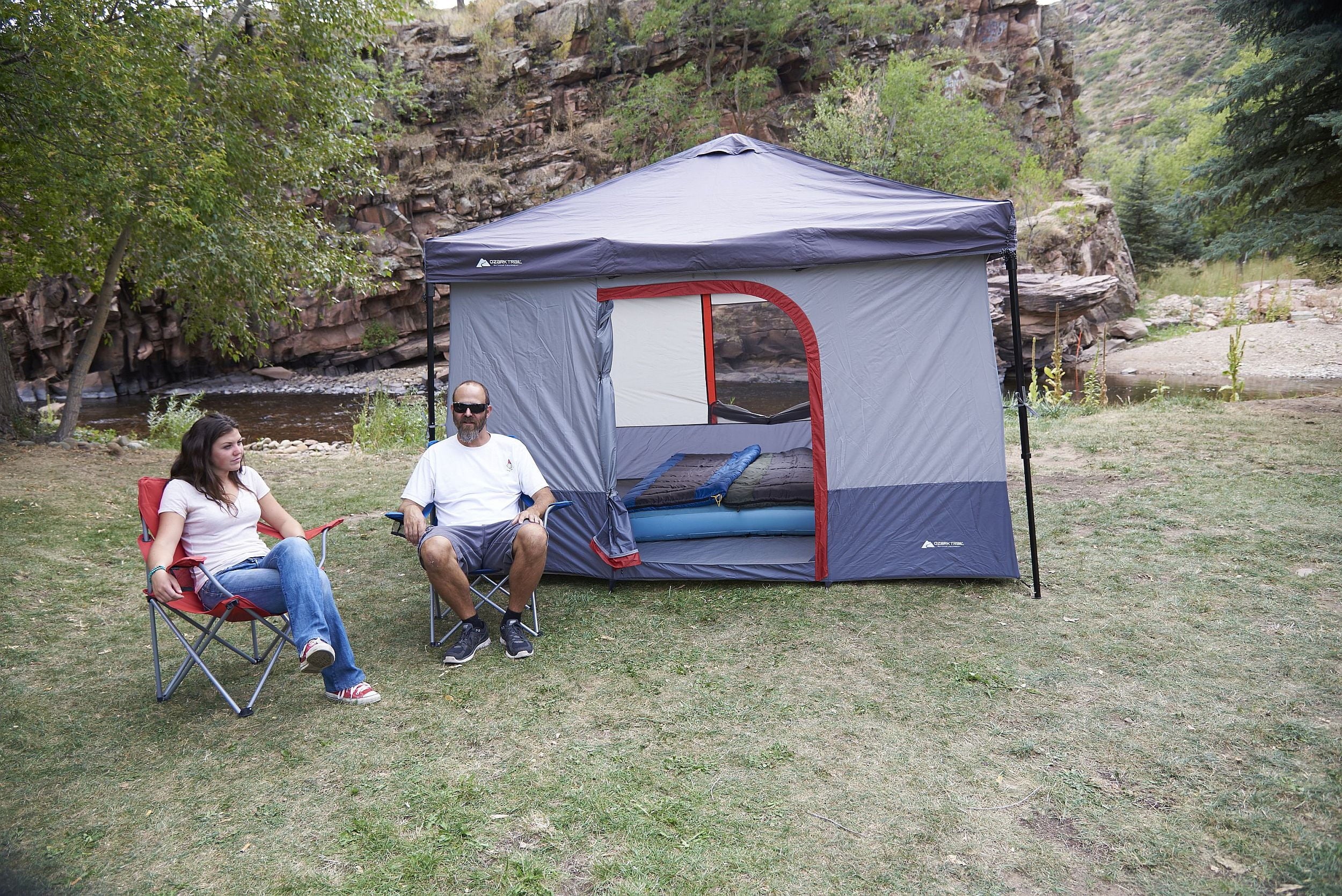 Connectent 6-Person Canopy Tent, Straight-Leg Canopy Sold Separately