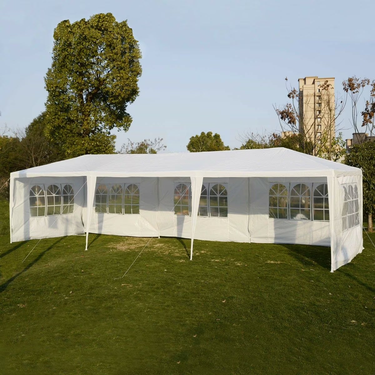 10'X30' Party Wedding Tent Event Canopies Heavy Duty Pavilion 5 Sidewall 44Lbs