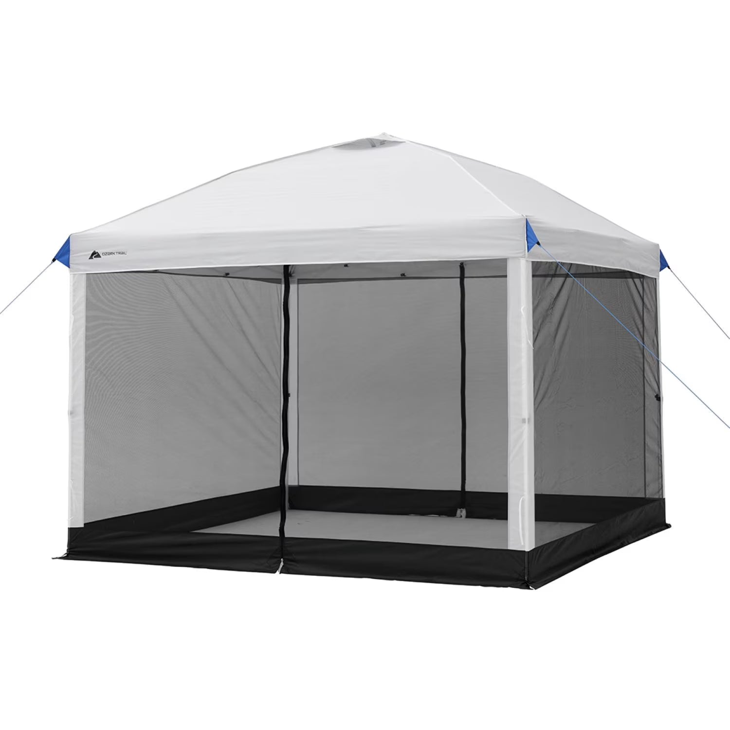 Canopy Mesh Curtain Accessory with Zippered Walls for 10' X 10' Canopy