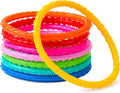JOYIN Dive Rings Pool Toys, 8 Pcs Colorful Pool Rings for Kids, Underwater Training Pool Diving Rings, Swimming Pool Dive Ring Toy for Kids Gifts Summer Swim Water Fun Pool Games(Diving Circles)