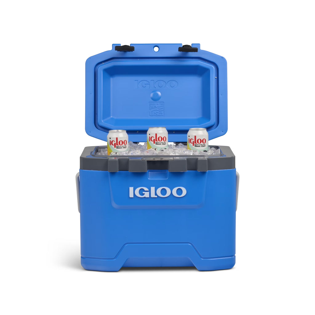 25 QT Overland Ice Chest Cooler, Blue