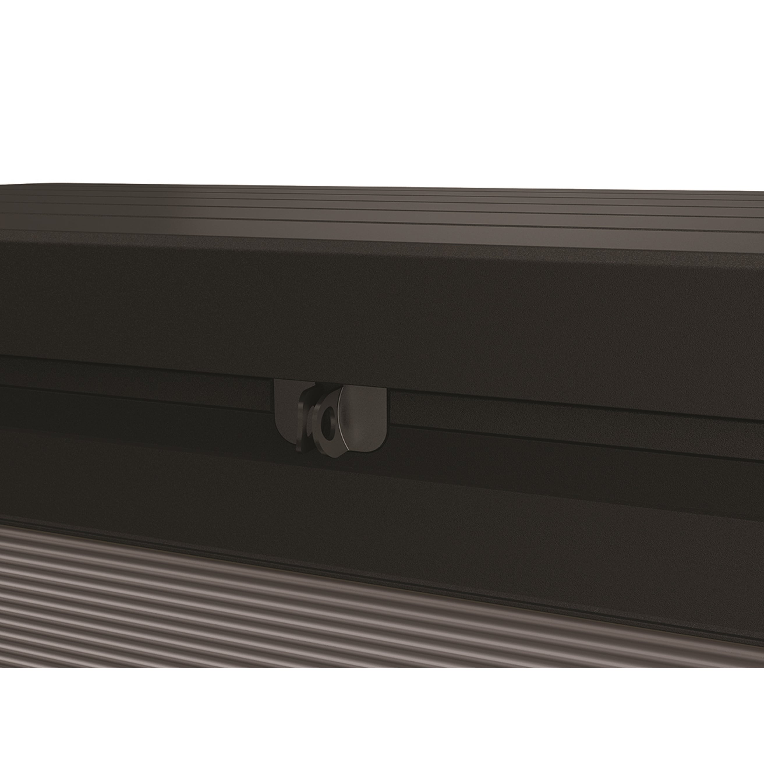 Premier 150 Gallon Durable Resin Outdoor Storage Deck Box for Furniture and Supplies, Grey