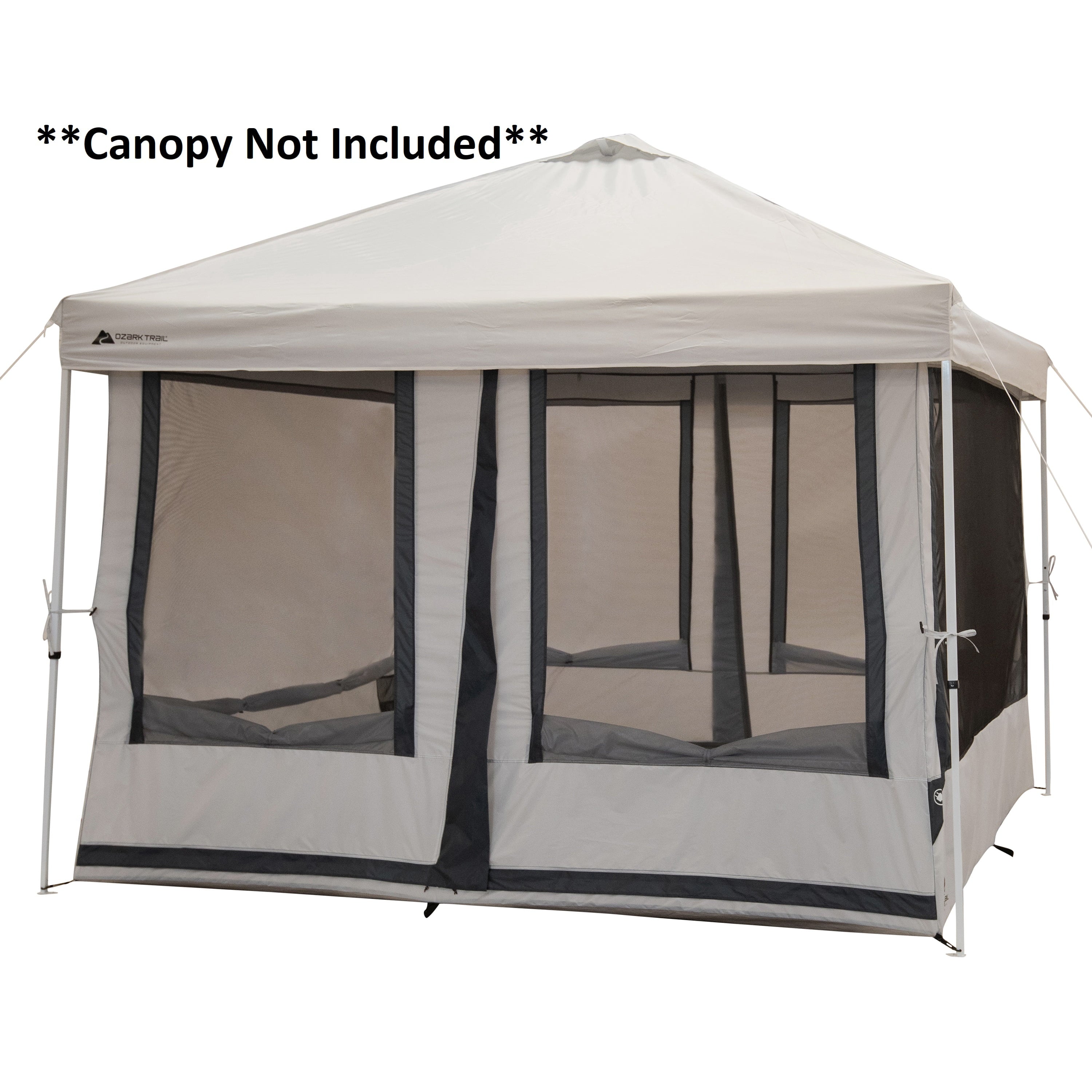 7-Person 2-In-1 Screen House Connect Tent with 2 Doors, Canopy Sold Separately