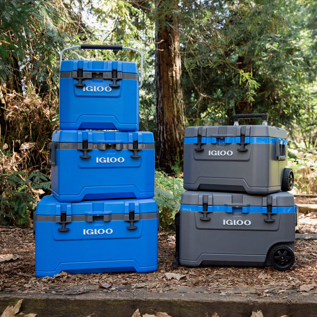 25 QT Overland Ice Chest Cooler, Blue