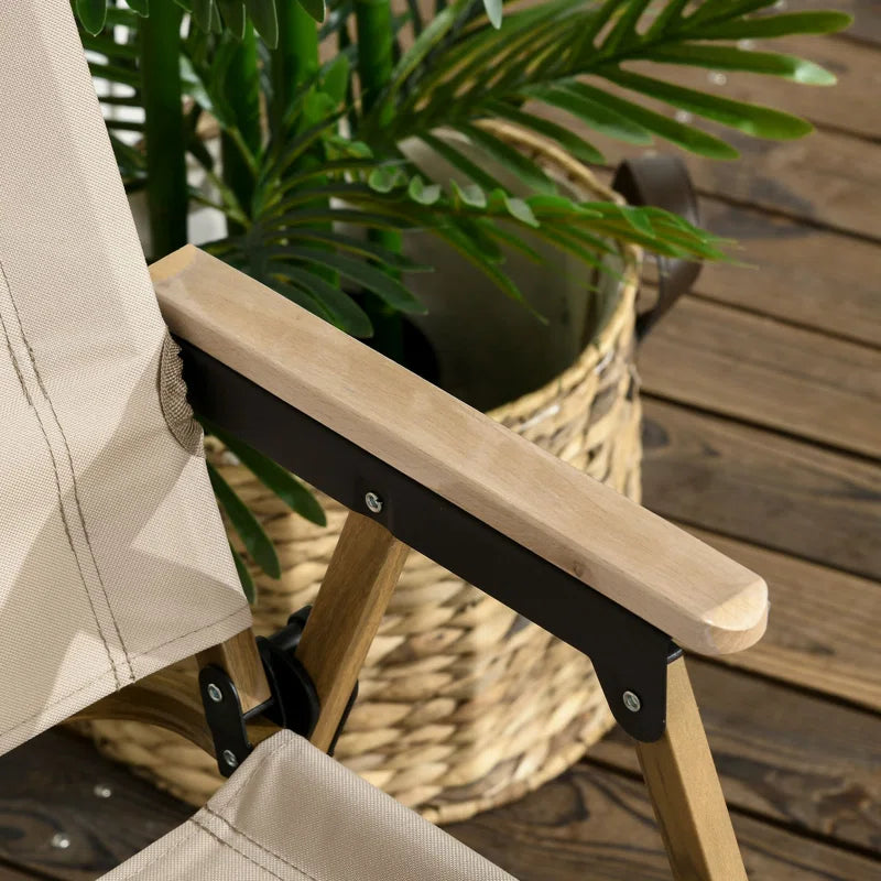 Set of 2 Camping Chair, Lightweight Folding Chair, Portable Armchairs, Perfect for Festivals, Fishing, Beach and Hiking
