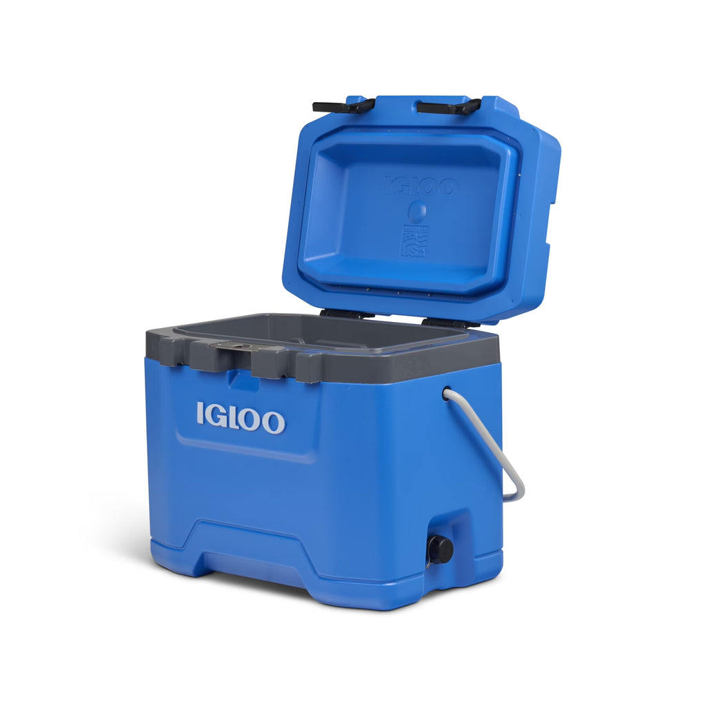25 QT Overland Ice Chest Cooler, Blue