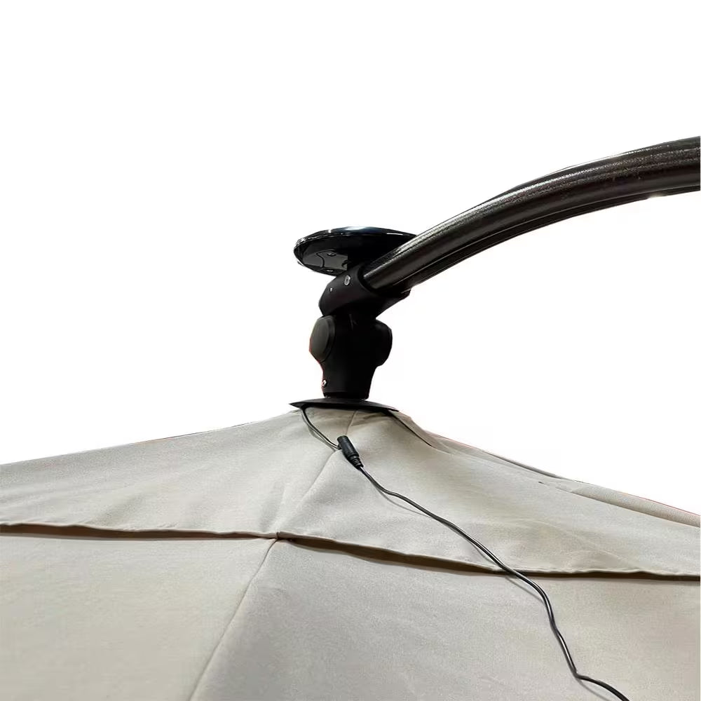 11 Ft. Replacement Canopy Fabric for Hampton Bay Cantilever Offset Solar Umbrella