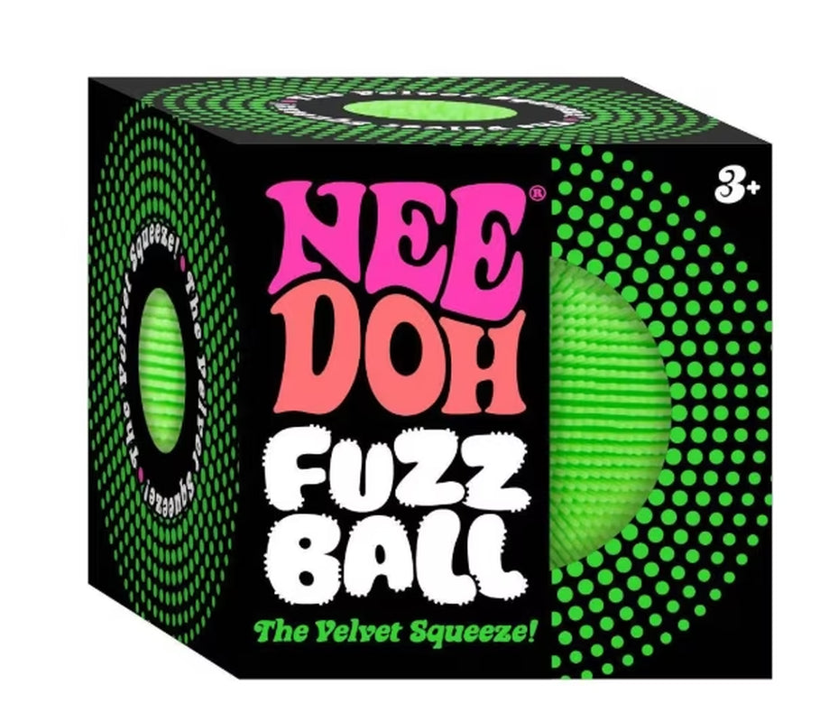 Needoh Glitter Cube, Cool Cat and Fuzz Ball. 1 Cube, 1 Cat,1 Fuzz Ball. Random Colors.