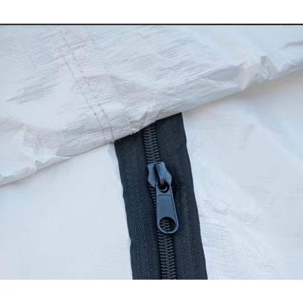 10 Ft. W X 20 Ft. D Sidewalls and Doors Kit for Max AP White Canopy with Uv-Resistant Fabric and 100% Waterproof Seams