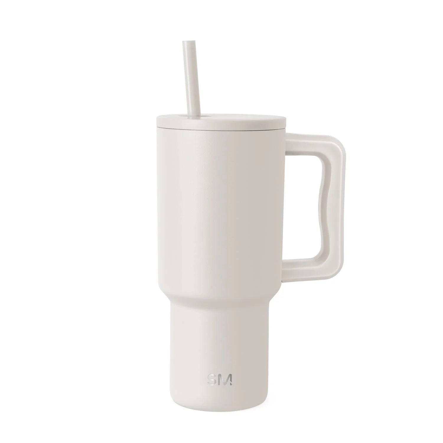 30 Fl Oz Insulated Stainless Steel Trek Tumbler with Straw Lid | Almond Birch